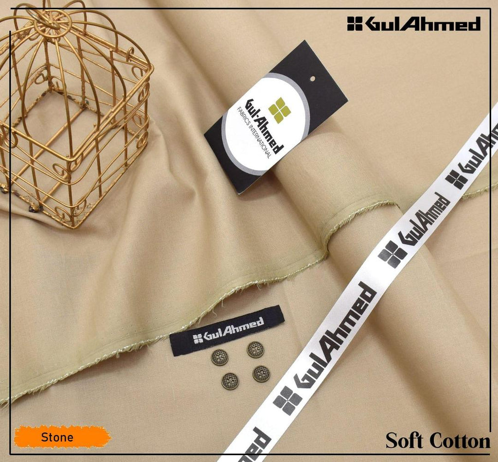 Premium Cotton Plain Suit Stone Color Summer Wear