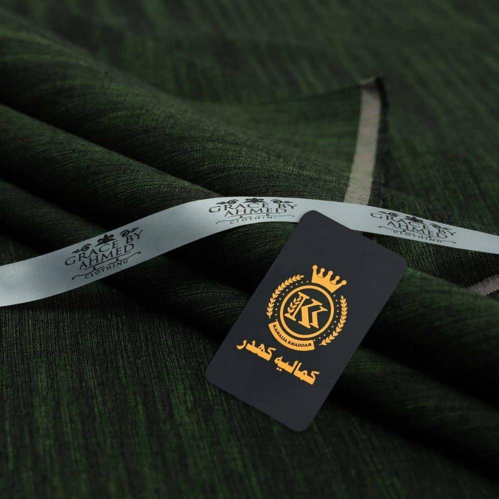 Men's Khaddar Green Suit Winter Casual Wear