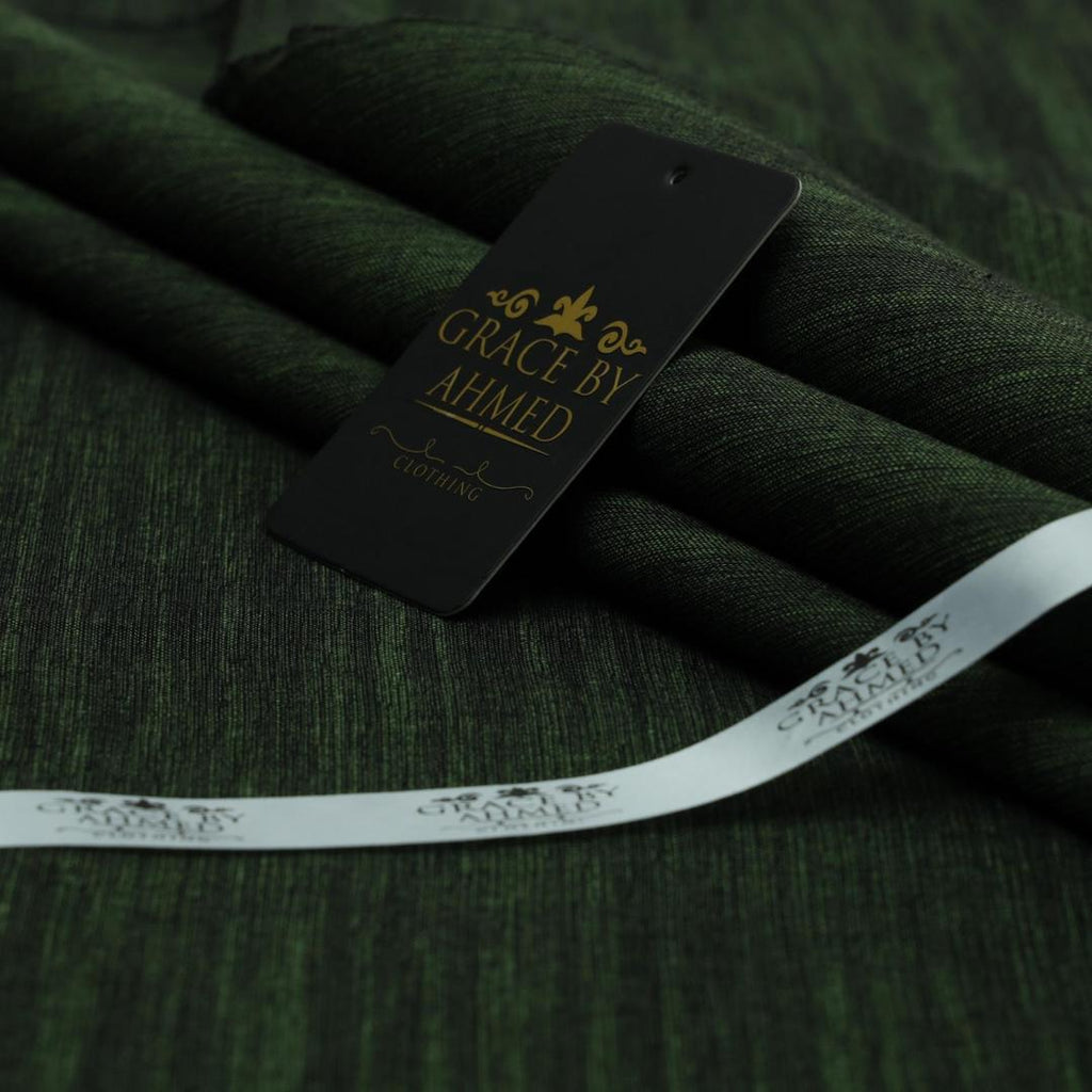 Men's Khaddar Green Suit Winter Casual Wear
