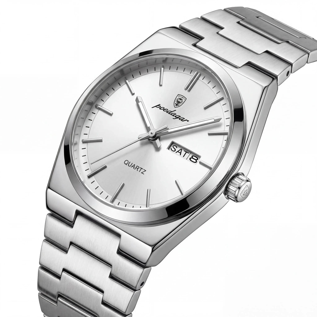 Premium Stainless Steel Quartz Watch