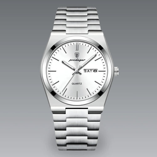 Premium Stainless Steel Quartz Watch
