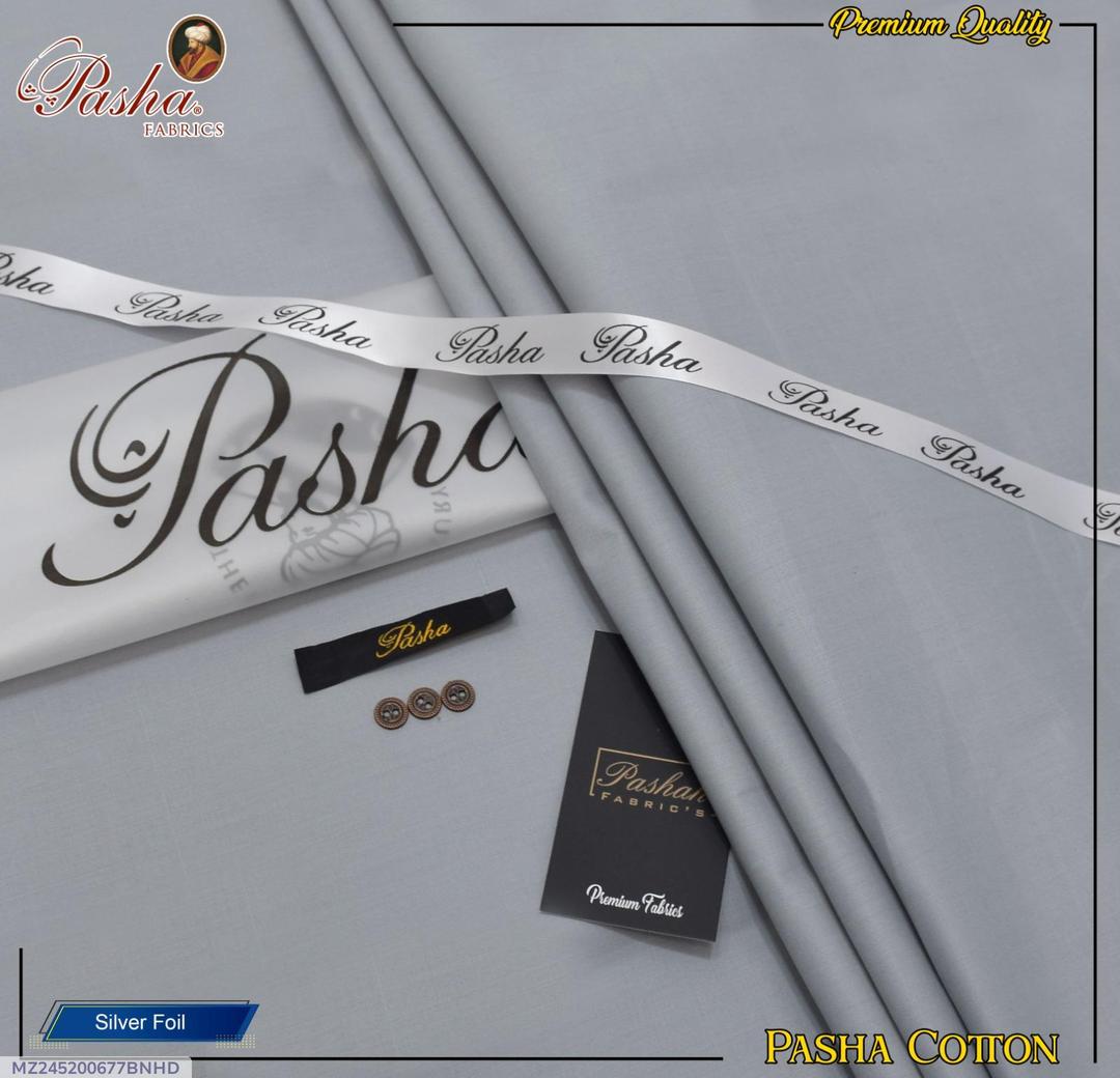 Premium Silver Foil Hard Cotton Suit for Men