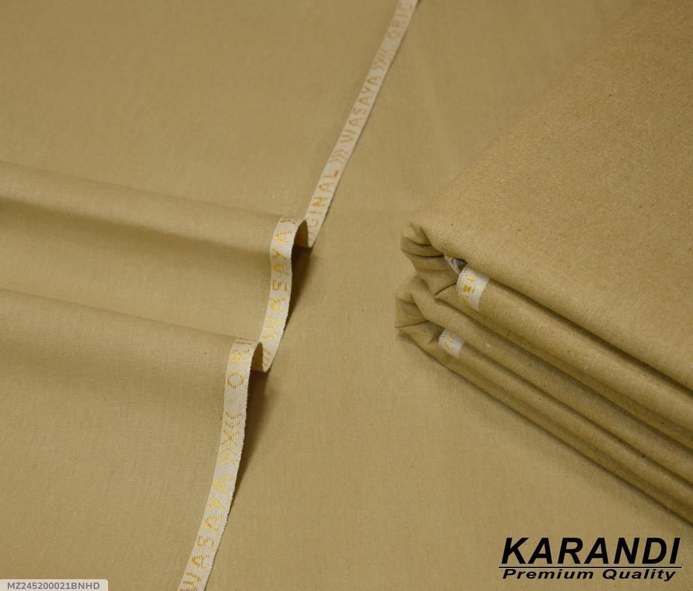 Premium Quality Brown Karandi Suit for Men Winter