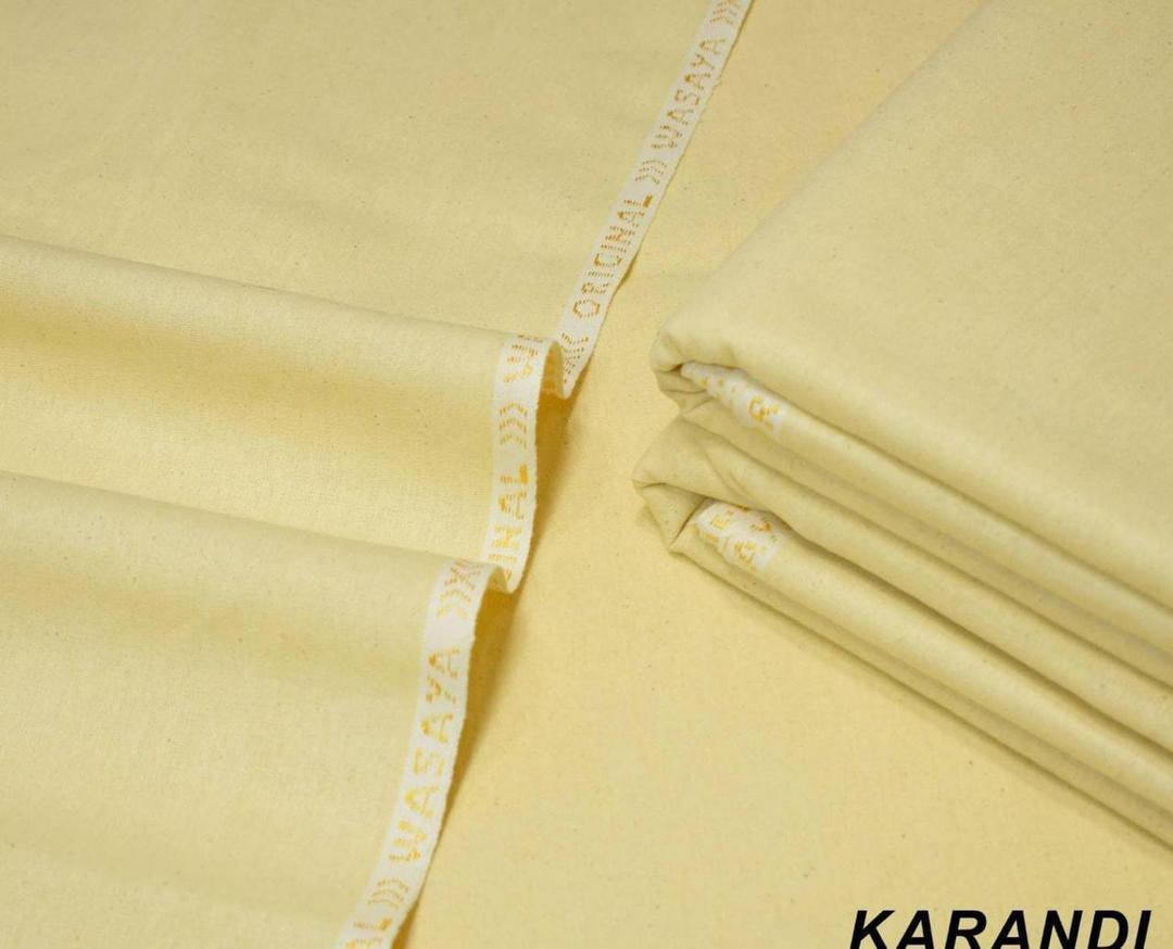 Premium Karandi Plain Suit Peach Color Winter Wear