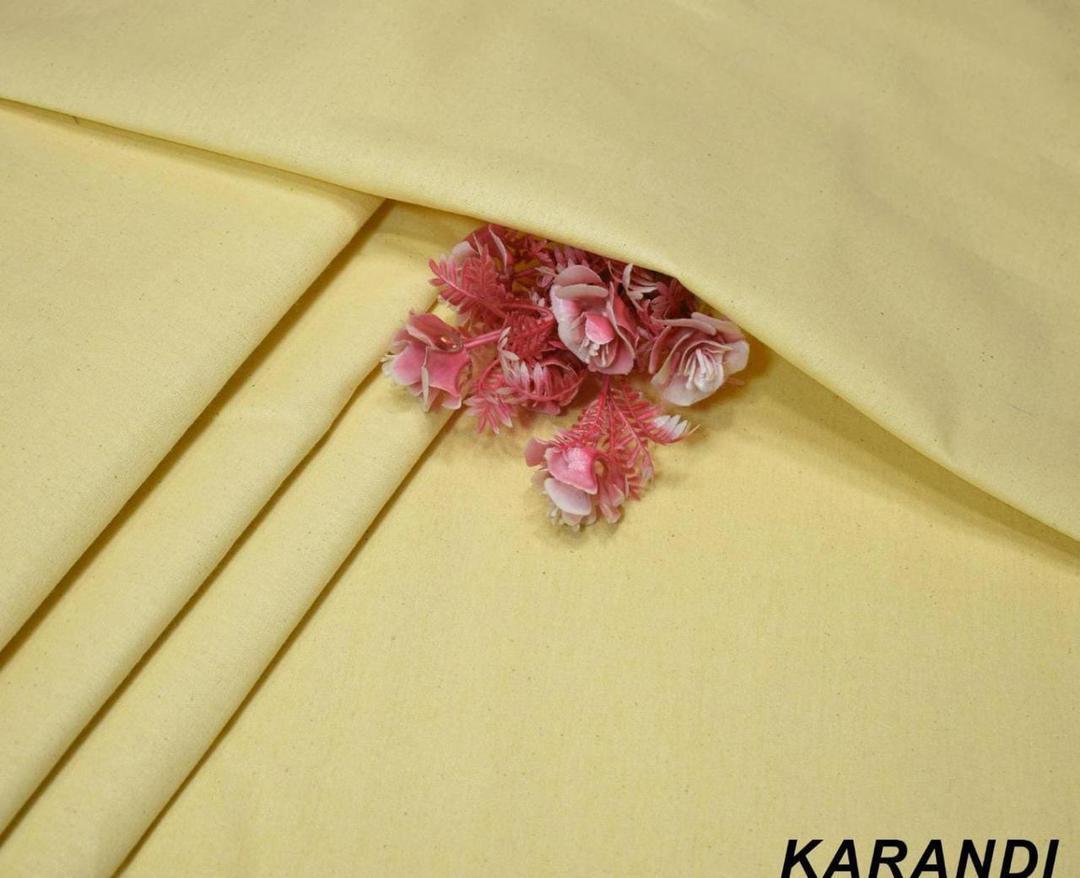Premium Karandi Plain Suit Peach Color Winter Wear