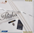 Premium Hard Cotton Suit Pearl White for Men