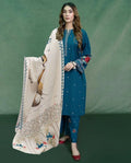 3 Pcs Women's Unstitched Embroidered Suit