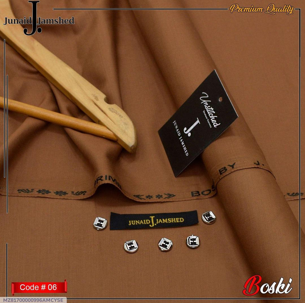 Men's Wash & Wear Plain Suit Brown Summer