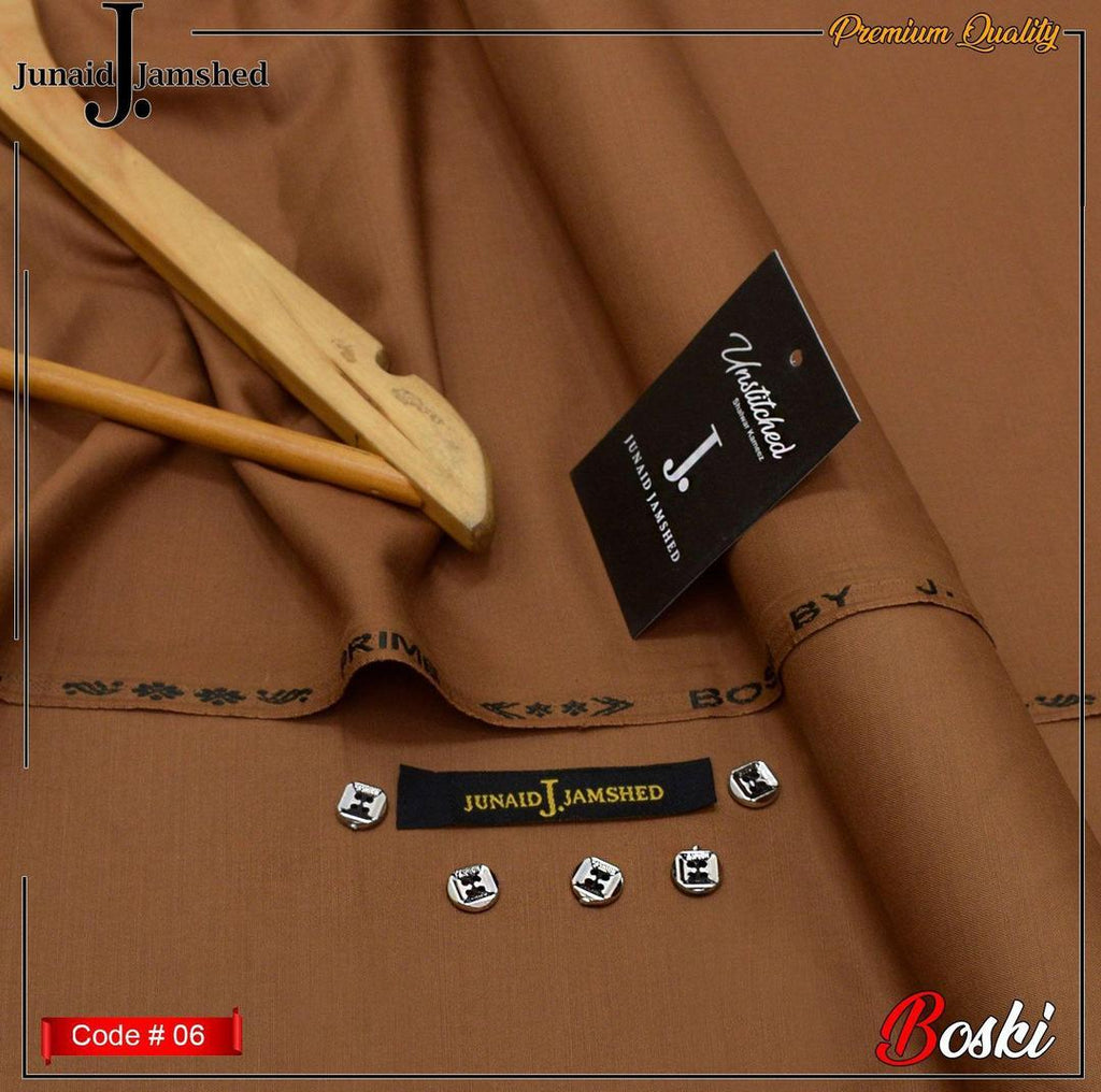 Men's Wash & Wear Plain Suit Brown Summer