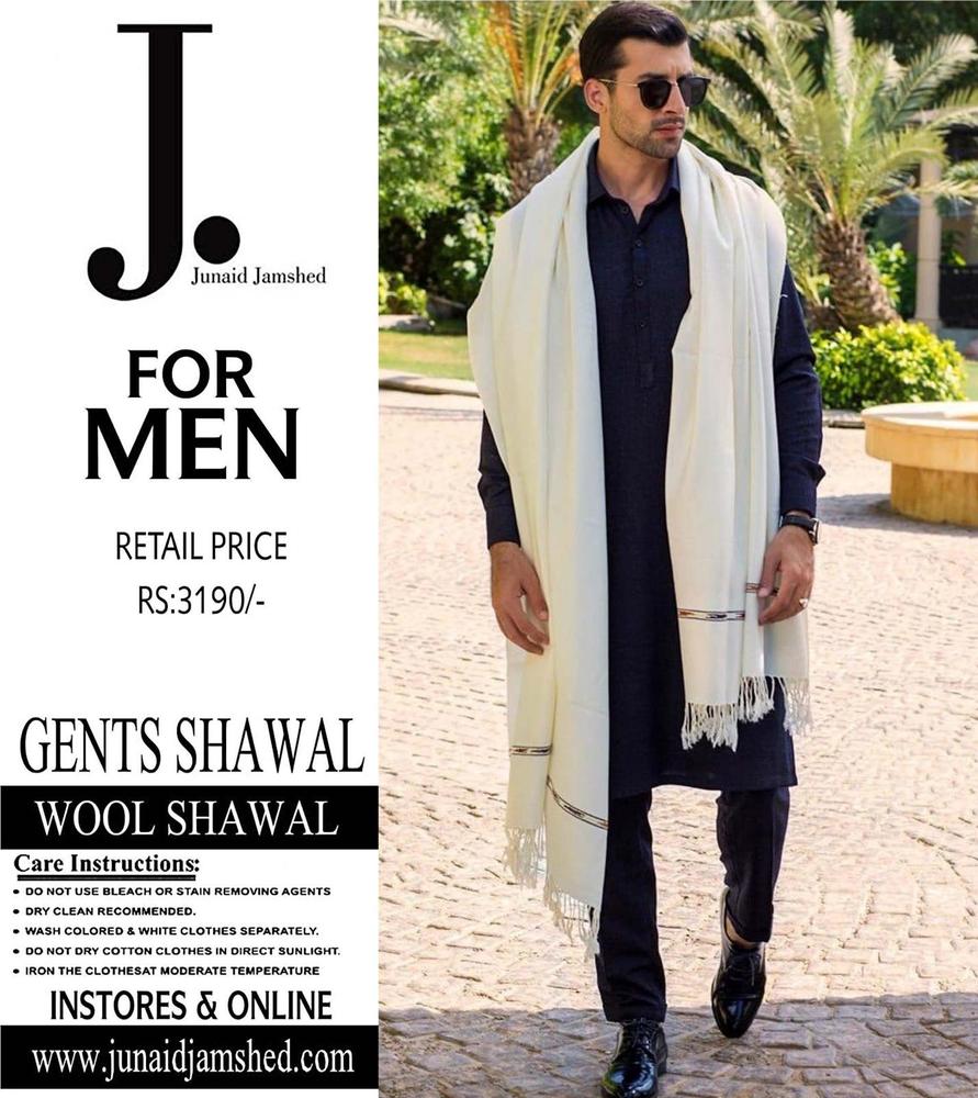 Premium Wool Shawl for Men Winter Warm Blanket