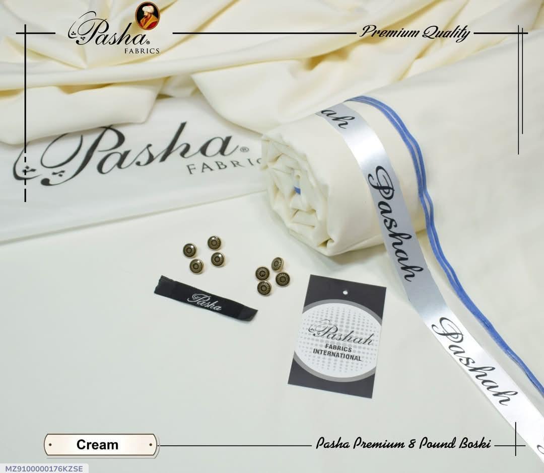 Pasha Boski Cream Suit for Men Wedding Eid Daily Wear