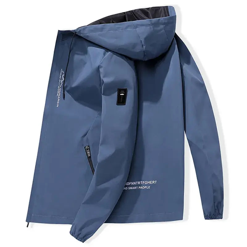 Men's Black Hooded Hoodie Spring Autumn 2023