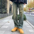 American Retro Men's Black Loose Trousers All-Matching