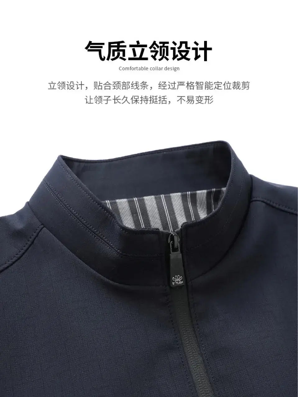 Men's Grey Crossbody Jacket with Crossbody Strap