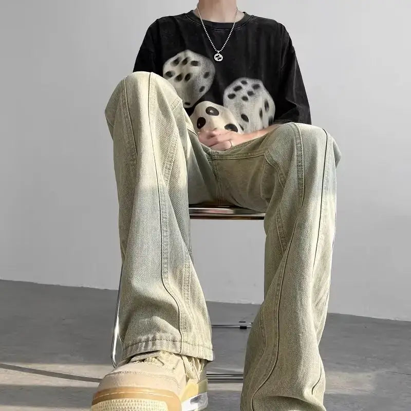 Men's Skinny Jeans American High Street Vibe
