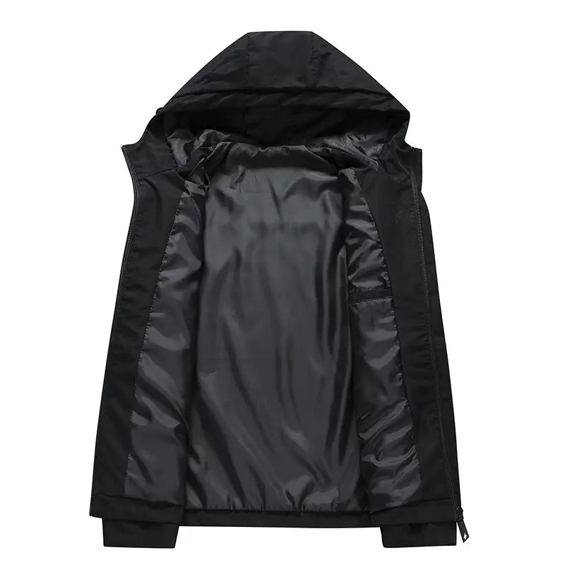 Dropshipping Jacket Men's Jacket 2024 Spring and Autum New Korean Style Casual Hooded Youth Men's Tops Trendy
