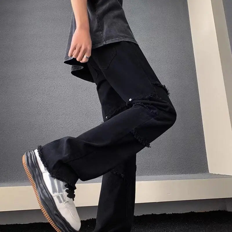 American Vibe Style White Cargo Pants for Men
