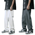 Men Light Blue Denim Jeans 2024 New Arrival Loose Casual