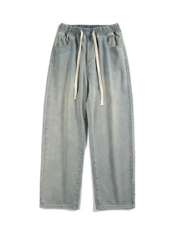 Xxbro Men's Vintage Wash Jeans Wide Leg Pants All Colors