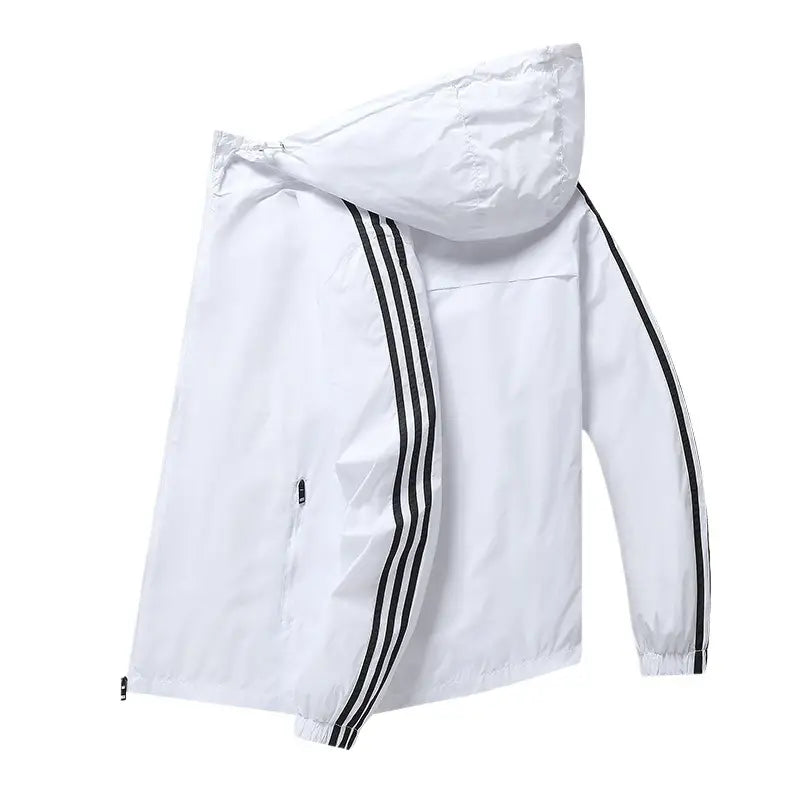 2024 New Spring Men's Sports Windbreaker Jacket Youth Casual Fashion Windproof Fabric Couple Jacket 2032