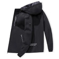 Men's Black Hooded Hoodie Spring Autumn 2023