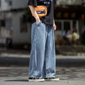 Wide Leg Korean Style Jeans for Men Large