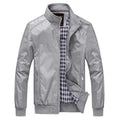 Black Thickened Business Men's Jacket Large Casual Loose