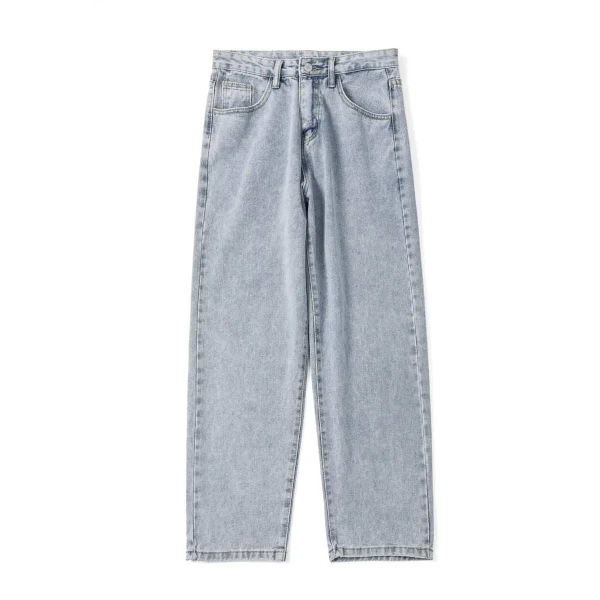 Xxbro Men's Wide Leg Retro Jeans All-Match Loose Fit