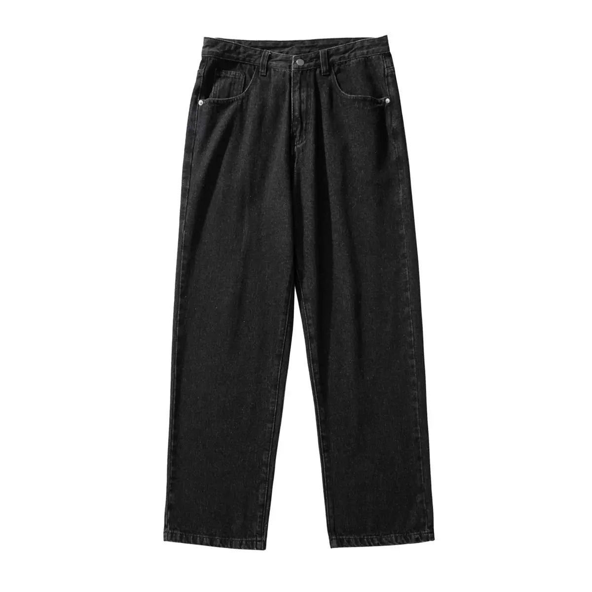 Xxbro Men's Wide Leg Retro Jeans All-Match Loose Fit