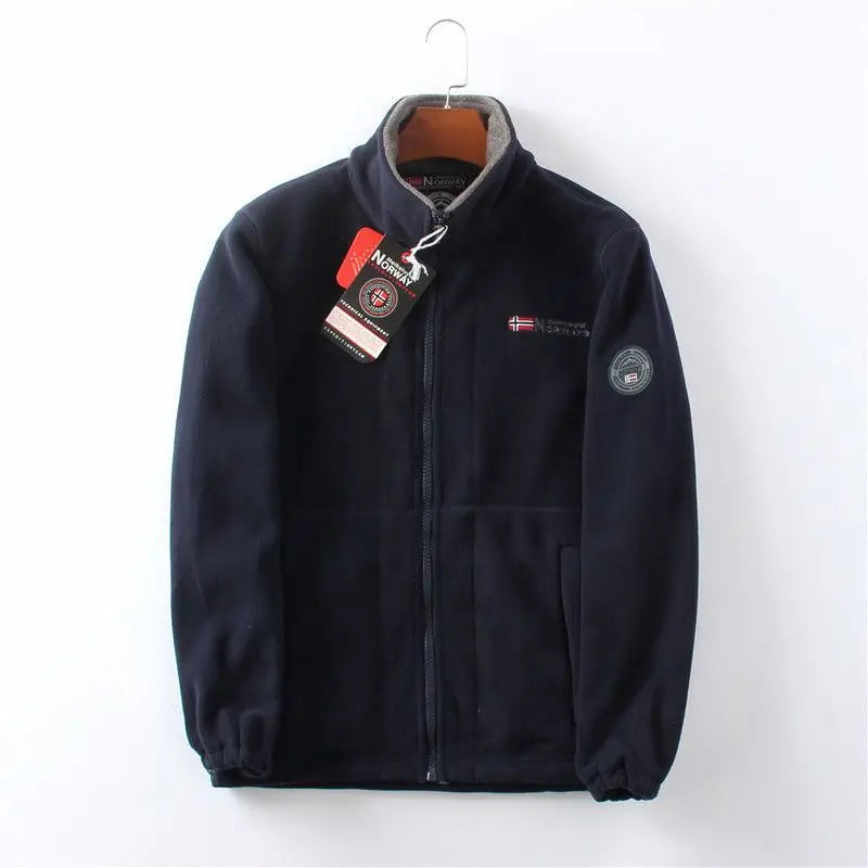 Norwegian Orders! Outdoor Velvet Thickeneded Double-Sided Polar Fleece Jacket Winter Windproof and Coldproof Warm Style