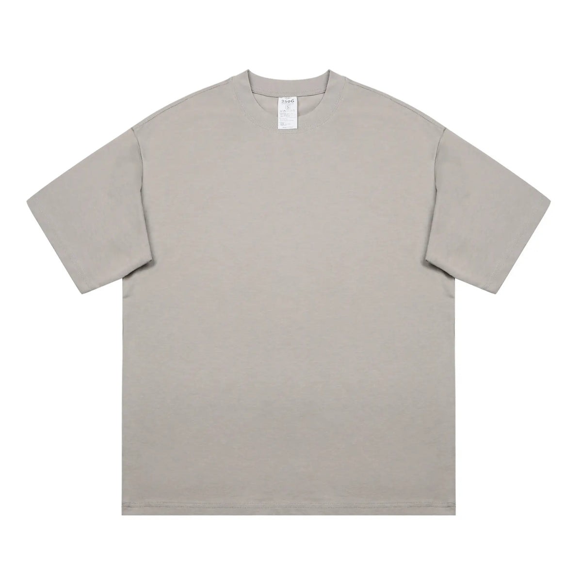 Men's Black Cotton T-Shirt Large Loose Breathable