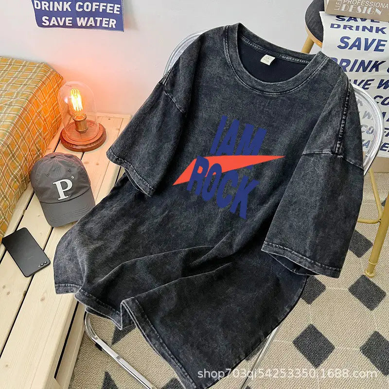 Men Bow & Arrows Washable T-Shirt Black