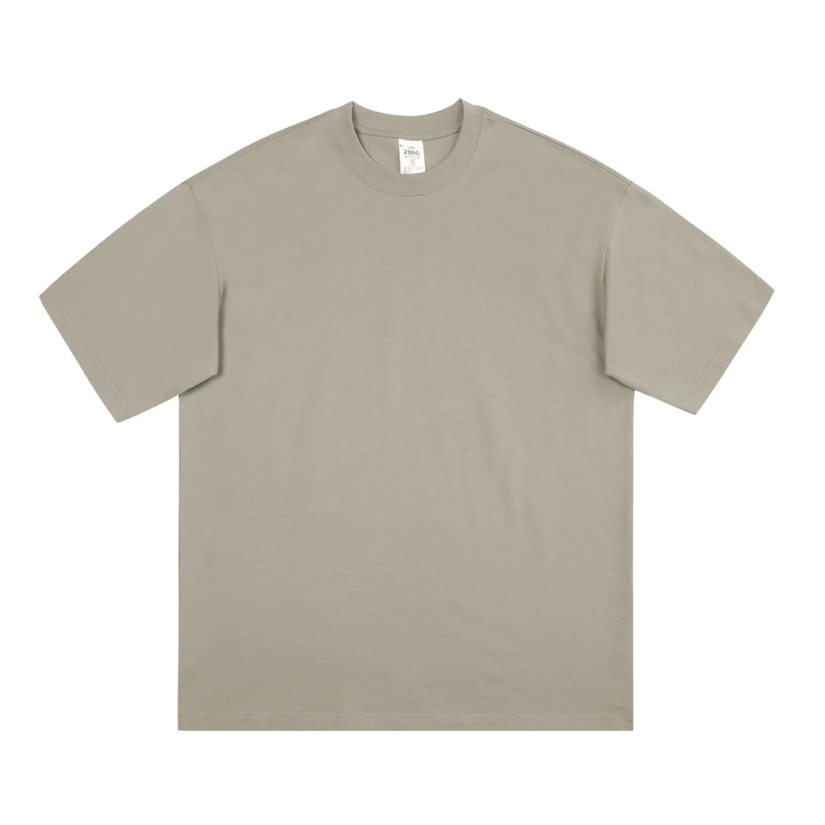Men's Black Cotton T-Shirt Large Loose Breathable