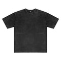 Heavy Duty Pure Cotton Men's T-Shirt Black Short Sleeve