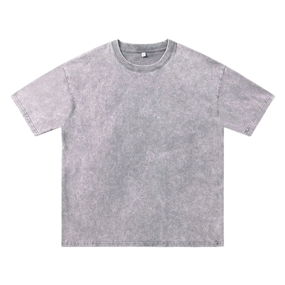 Heavy Duty Pure Cotton Men's T-Shirt Black Short Sleeve